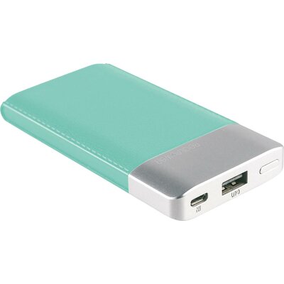 RealPower PB-4000 Powerbank 4000 mAh LiPo Kék