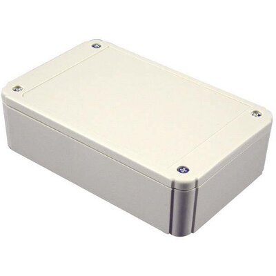 Hammond Electronics Doboz rögzítő peremmel, IP54 RL6105-F ABS műanyag, 80 x 60 x 30 mm Fényes szürke (ral 7035)