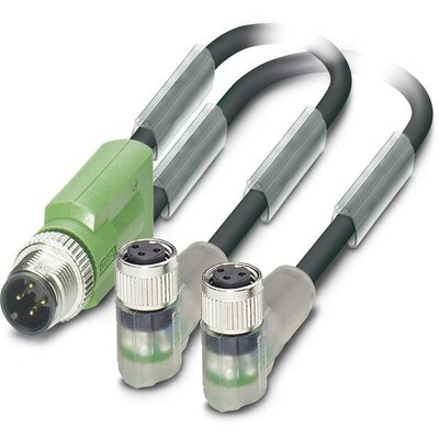 Sensor/Actuator cable SAC-3P-M12Y/2X3,0-PUR/M 8FR-2L 1671441 Phoenix Contact