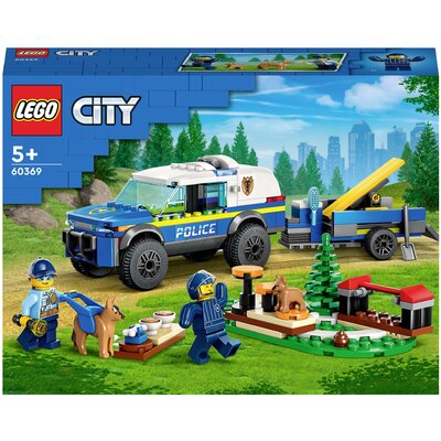 LEGO® CITY 60369 Mobil rendőrkutya képzés