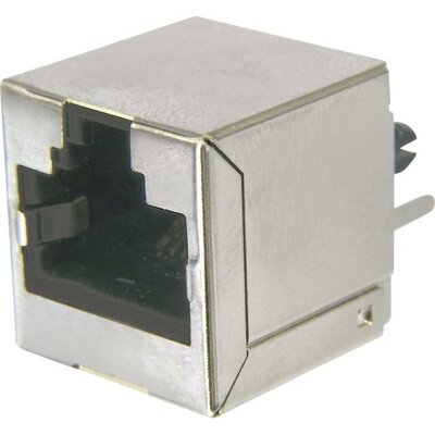 RJ45 beépíthető csatlakozó aljzat, CAT6, függőleges, TC-AMJ-188-10101-CAT6-203 TRU COMPONENTS 1586532