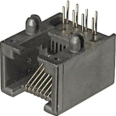 RJ45 beépíthető csatlakozó aljzat, 8P8C, vízszintes, TC-A-20042/LP-203 TRU COMPONENTS 1586525