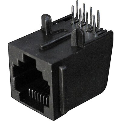 RJ45 beépíthető csatlakozó aljzat, 8P8C, vízszintes, TC-A-20042-203 TRU COMPONENTS 1586522