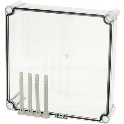 Fibox Cover, PC Transparent 3720558 Univerzális műszerdobozok 280 x 280 x 80 Polikarbonát Élénk szürke (RAL 7035) 1 db