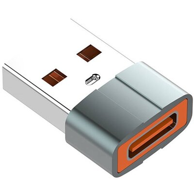 LDNIO LC150 LDNIO LC150 adapter (USB - Type-C aljzat, OTG, adatátvitel és töltés, alumínium) SZÜRKE