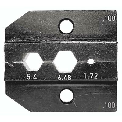 Rennsteig Werkzeuge 624 100 3 Krimpelő betét Koaxiális dugós csatlakozó RG58, RG59, RG62, RG71 Alkalmas márka Rennsteig Werkzeuge PEW 12