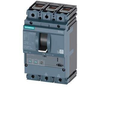 Siemens 3VA2063-5HL36-0AA0 Teljesítménykapcsoló 1 db Beállítási tartomány (áram): 25 - 63 A Kapcsolási feszültség (max.): 690 V/AC (Sz x Ma x Mé) 105 x 181 x