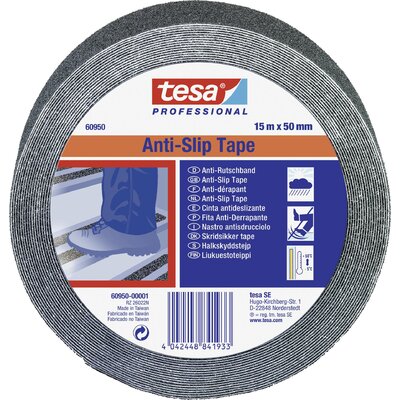 tesa Tesa 60950-00001-00 Csúszásmentesítő szalag tesa® Professional Fekete (H x Sz) 15 m x 50 mm 1 db