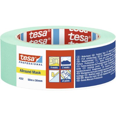 tesa ALLROUND MASK 04352-00003-00 Krepp szalag Menta (H x Sz) 50 m x 38 mm 1 db