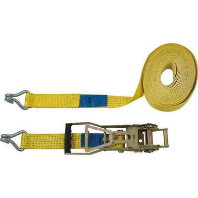 Kétrészes racsnis rögzítő heveder 10 m x 50 mm, 2500/5000 kg, Petex 43193019