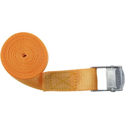 TOOLCRAFT TO-6811767 Csíptetős szíj Húzóerő LC=125 daN (H x Sz) 3 m x 25 mm Kapcsos zár