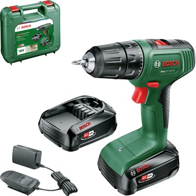 Bosch Home and Garden EasyDrill 18V-40 06039D8002 Akkus fúrócsavarozó 18 V 1.5 Ah Lítiumion 2. akkuval, Töltővel, Hordtáskával