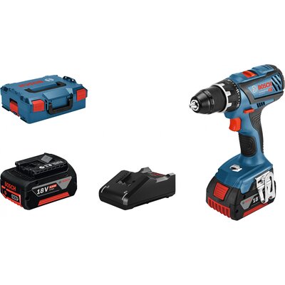 Akkus fúró-csavarozó 2 akkuval 18 V 4 Ah, Bosch Professional GSR 18V-28 06019H410A