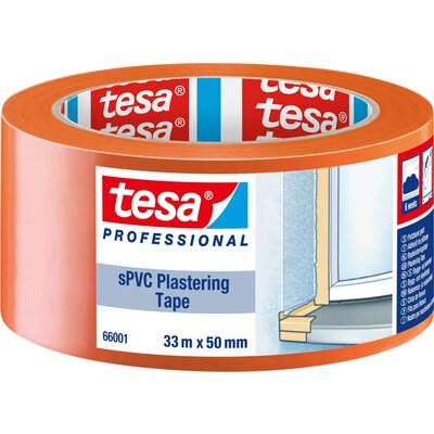 tesa SPVC 66001-00003-00 Pucolószalag tesa® Professional Narancs (H x Sz) 33 m x 50 mm 1 db