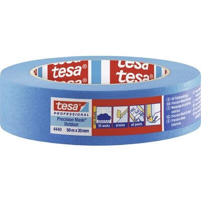 tesa PRECISION OUTDOOR 04440-00002-00 Krepp szalag tesa® Professional Kék (H x Sz) 50 m x 30 mm 1 db