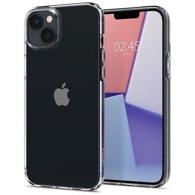 SPIGEN ACS05033 SPIGEN LIQUID CRYSTAL szilikon telefonvédő (közepesen ütésálló, légpárnás sarok) ÁTLÁTSZÓ [Apple iPhone 14]