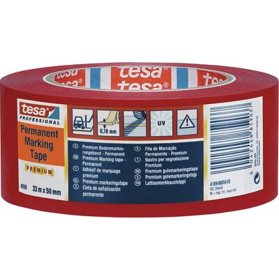 tesa PREMIUM 04169-00055-93 Jelölő ragasztószalag tesa® Professional Fekete (H x Sz) 33 m x 50 mm 1 db