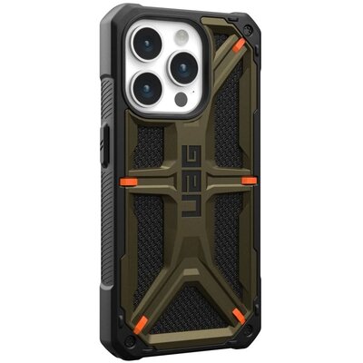 (UAG) Urban Armor Gear Monarch IPHONE 15 PRO kevlar elem zöld