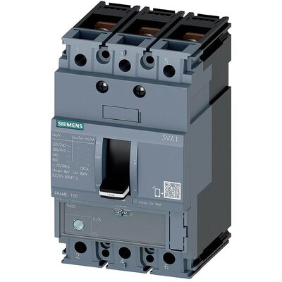 Siemens 3VA1180-3EE32-0AA0 Teljesítménykapcsoló 1 db Beállítási tartomány (áram): 56 - 80 A Kapcsolási feszültség (max.): 690 V/AC (Sz x Ma x Mé) 76.2 x 130 x