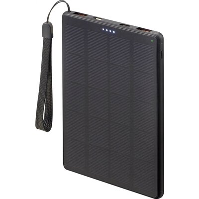 Napelemes powerbank 10 Ah, 400 mA napelemes töltőáram, Voltcraft SL-100VC