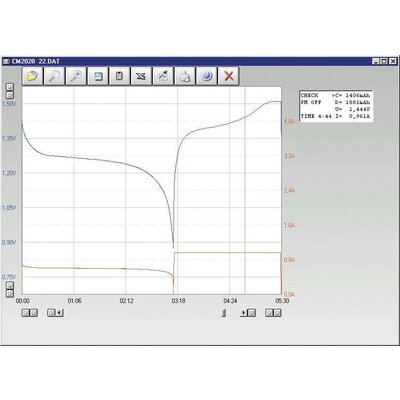 VOLTCRAFT 512016 Szoftver Alkalmas (elem tartozék) Charge Manager CM2010, CM2015, CM2020, CT3000