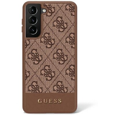 Eredeti tok GUESS GUHCS23LG4GLBR for SAMSUNG S23 Ultra (4G Bottom Sprite / brown)