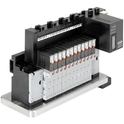 Bürkert 8640 230808 Szelepsziget 24x (2x 3/2) szelepfunkció NC Vezérlés (pneumatika) Profibusz 1 db