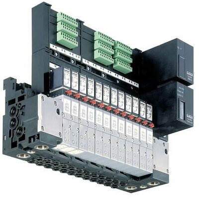 Bürkert 8640 230102 Szelepsziget 16x (2x 3/2) szelepfunkció NC Vezérlés (pneumatika) Profibusz 1 db