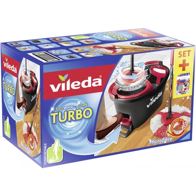 Vileda Vileda TURBO BOX, beleértve a TURBO REFILL MICROFIBRE 2in1 cserefejet 1 db 158572