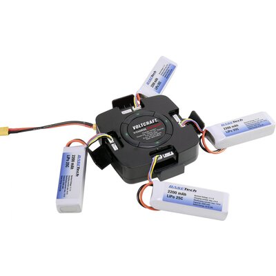 VOLTCRAFT V-Charge Eco Quad Modell töltő 12 V, 32 V 5 A LiPolimer