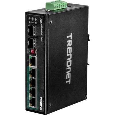 TrendNet TI-PG62 Ipari Ethernet switch 10 / 100 / 1000 MBit/s