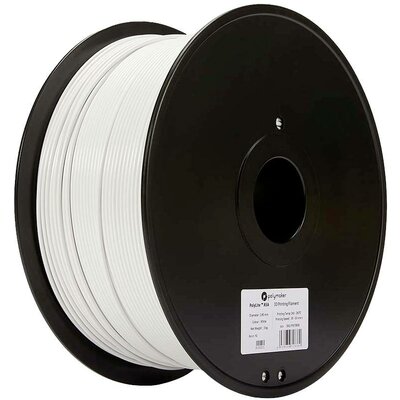 Polymaker 70836 PolyLite 3D nyomtatószál ASA UV álló, időjárásálló 2.85 mm 3000 g Fehér PolyLite™ 1 db