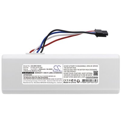 CAMERON SINO CS-XMC180VX CAMERON SINO Li-Ion akkumulátor (14,4V / 2500mAh, Xiaomi P1904-4S1P-MM kompatibilis) FEHÉR