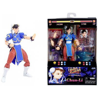 Jada Toys Street Fighter II Chun Li 6&quot figura