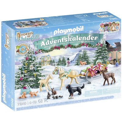 Playmobil® Horses of Waterfall Adventi naptárlovak: karácsonyi szánkózás 71345