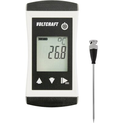 VOLTCRAFT PTM 100 + TPT-207 Hőmérséklet mérőműszer -200 - 450 °C Érzékelő típus Pt1000 IP65