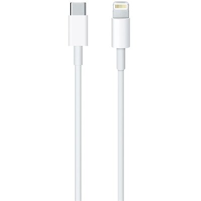 APPLE MKQ42ZM/A APPLE adatkábel (Type-C - lightning 8pin, gyorstöltés támogatás, 200cm) FEHÉR