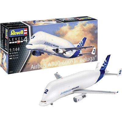 Revell 03817 Airbus A300-600ST Beluga Repülőmodell építőkészlet 1:144