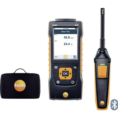 testo 440 Set RH Légnedvesség mérő % rF 100 % rF