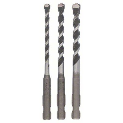 Bosch Accessories 2609256919 Többcélú fúró készlet 3 részes 5.5 mm, 6 mm, 7 mm Teljes hossz 100 mm SDS-Quick 1 készlet