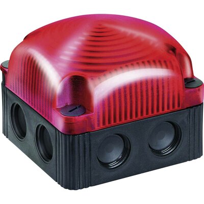 Werma Signaltechnik Jelzőlámpa LED Werma 853.110.54 Piros Villogó fény 12 V/DC