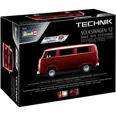 Revell 00459 Volkswagen T2 - Technik - Easy Click System Autómodell építőkészlet 1:24