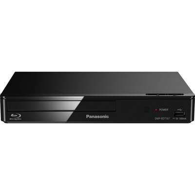 Panasonic DMP-BDT167 3D-blu-ray lejátszó Full HD upscaling Fekete