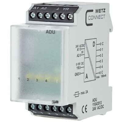 Analóg-digitális átalakító 24, 24 V/AC, V/DC (max) Metz Connect 11043513 1 db