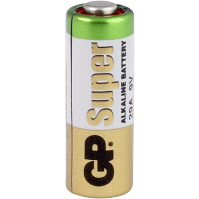 29A alkáli elem, távirányító elem, 9V 20 mAh, GP Super A29, E29A, V29PX, V29GA, V29A, L721, MN29, GP29A, GP29