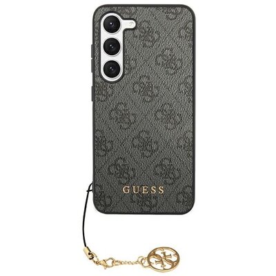 Eredeti tok GUESS GUHCS24LGF4GGR for Samsung S24 Ultra (4G Charm / black)