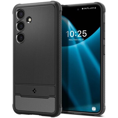 SPIGEN Rugged Armor tok SAMSUNG S24 matte fekete