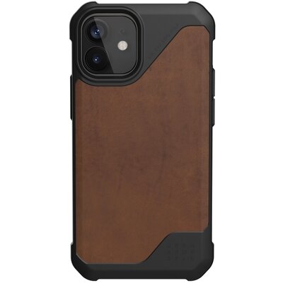 ( UAG ) Urban Armor Gear tok Metropolis LT (leather) for IPHONE 12 MINI barna