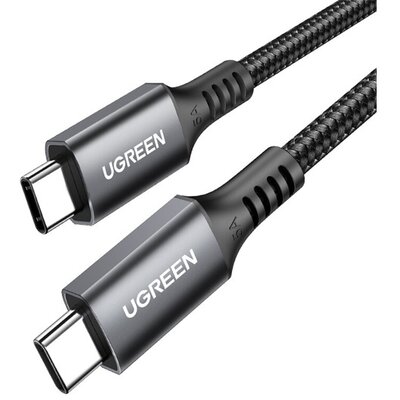 UGREEN US555 UGREEN adatkábel hosszabbító (Type-C - Type-C, 300cm, cipőfűző) FEKETE