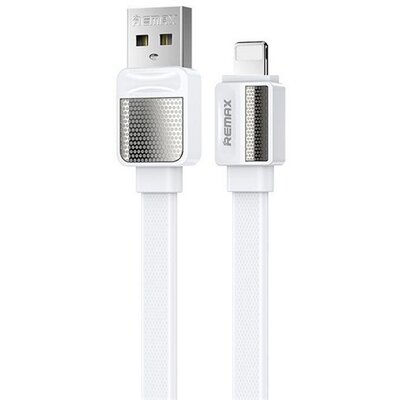 REMAX RC-154I_WHITE REMAX PLATINUM PRO adatkábel (USB - lightning, 2.4A, gyorstöltő, 100cm) FEHÉR